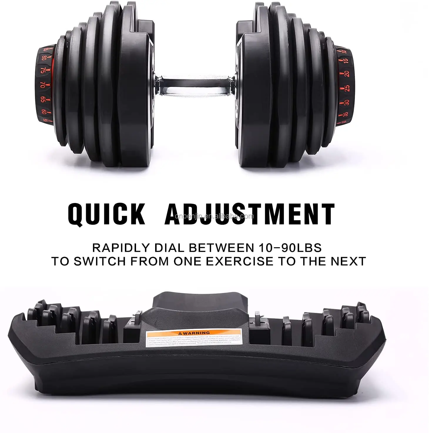 Adjustable Weights Workout Equipment Home Weight Training Dumbbell Kit 40 Kg