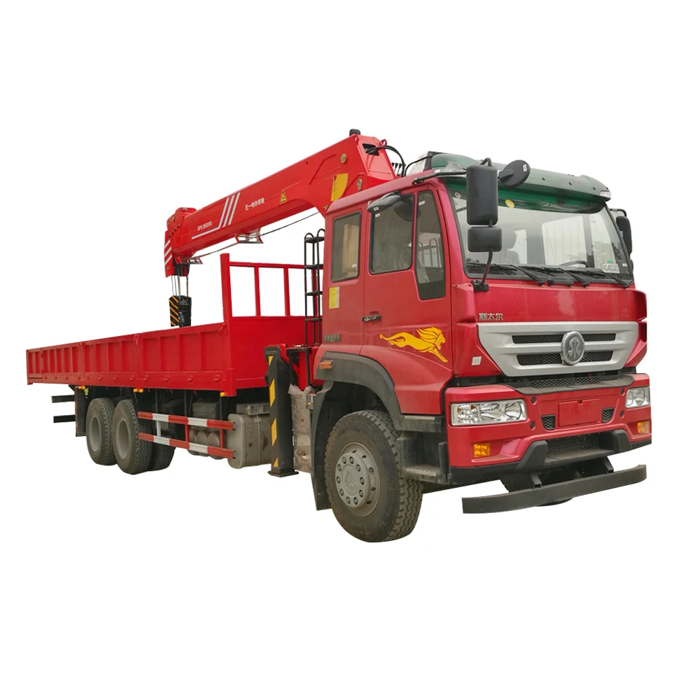 Sinotruk 14 tons new truck mounted crane