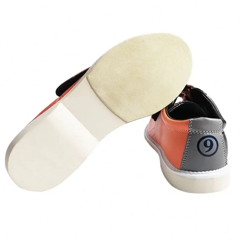 Factory price  OEM Black-Red wholesale  bowling house shoes