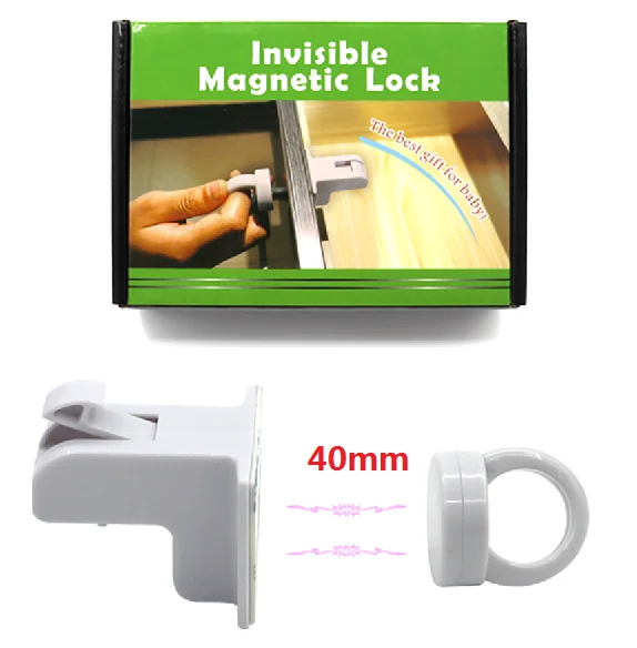 OEM child safety lock Magnetic Cabinet Locks for Child Safety Kit, Secure Kitchen,Cupboards with Baby Proofing Cabinets locks