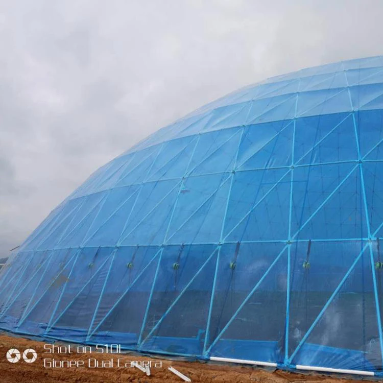 Large Plastic Transparent Dome Tent Agriculture Greenhouse 500m2 Dome House