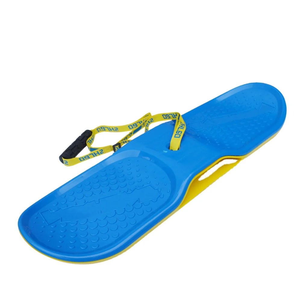 New shred snow skate with adjustable Handle for Stability & Tricks,bottom ridges and unique side grabs