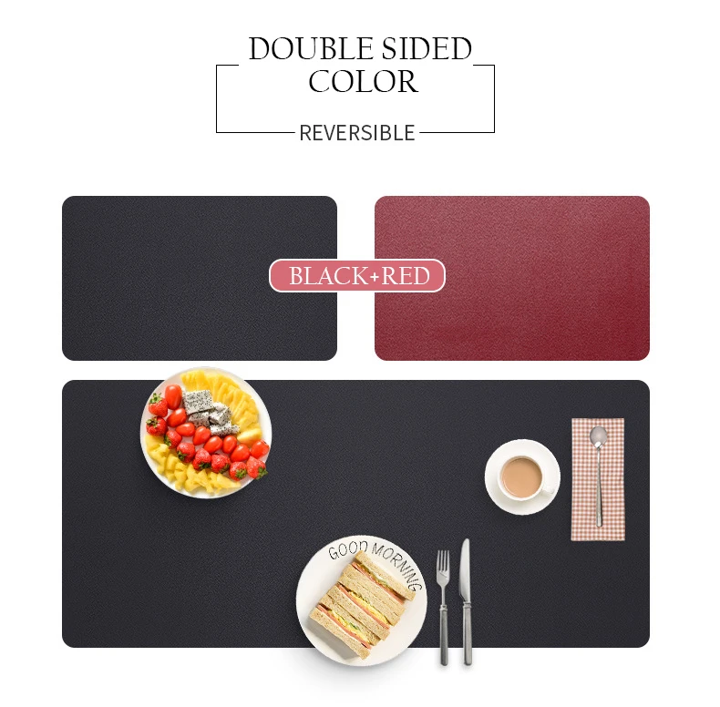CR Factory Custom Logo Printed Non Slip Office Home Keyboard Mat Pad PVC PU Leather Pad Protector Desk Mat Esports Gaming