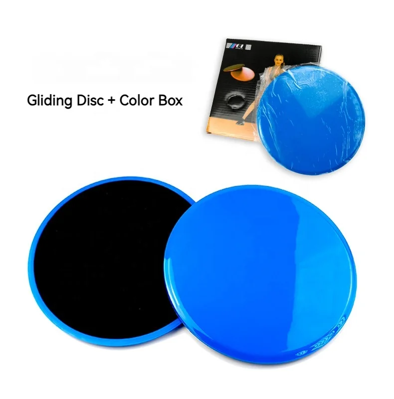 Custom Push-up Floors Sliding Gym Pilates Gliders Plastic Yoga Exercise Core Slider Slipper Slider Core Sliding Disc