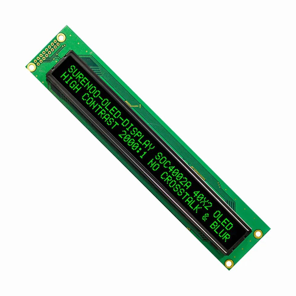  Реальный OLED-дисплей 182.0X38.5 4002 402 40X2 символьный ЖК-модуль дисплей LCM экранная панель WS0010 Параллельный Последовательный