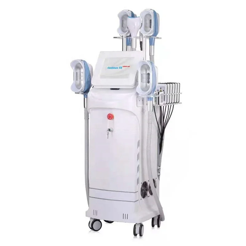 New 360 Cryolipolysis Fat Freezing Machine Multifunctional 5 cryo handles Lipo Laser Cavitation RF Cryolipolysis Machine