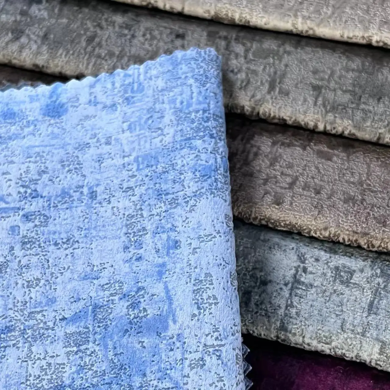 Wholesale Curtains Cloth Upholstery 100% polyester printing press velvet home textile fabric  for sofa pillow upholstery