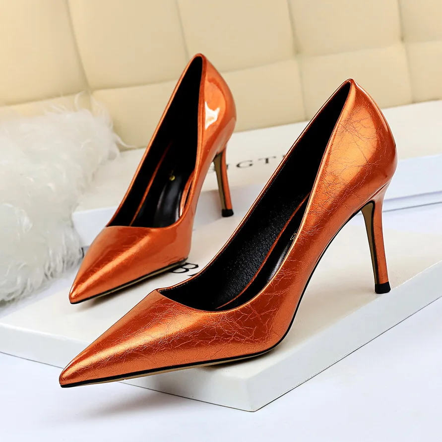 or11521h China factory professional high quality ladies high heels shoes women dress shoes