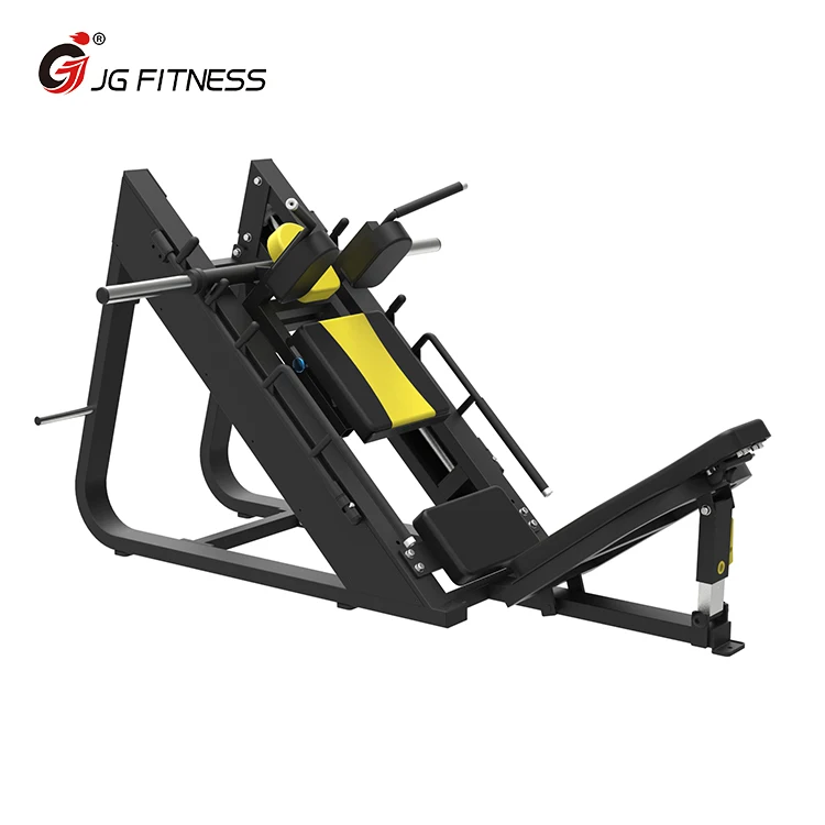commercial fitness equipment linear leg press gym equipment plate load 45 degree leg press/incline hack squat machine