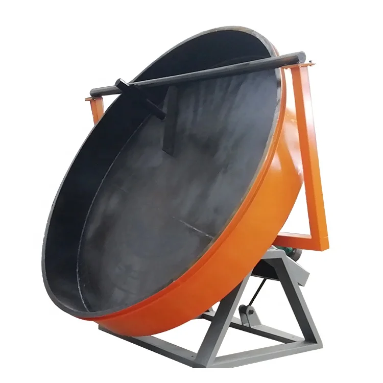 Gypsum/sulphur fertilizer granulation disc granulator