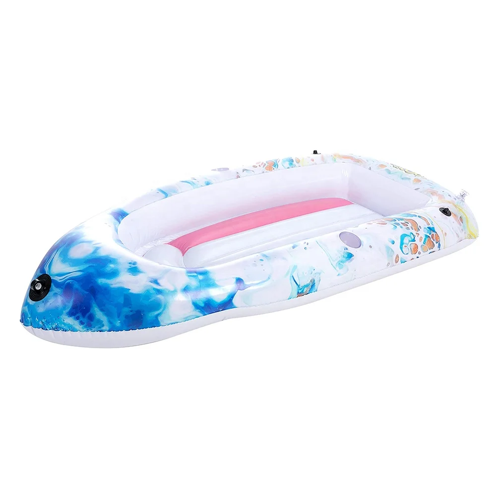Summer Outdoor Children Boat Inflatable PVC Portable Raft Pool Floats For Summer Water Sports
