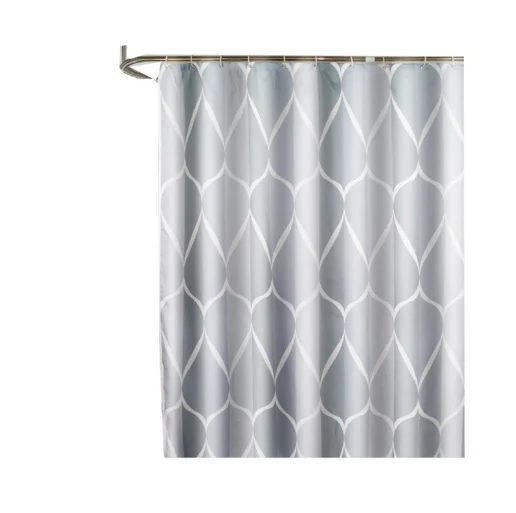 
Bathroom Waterproof Printing Shower Curtain Cheap Factory for Hotel and Home Bathroom Accessory Style Room Color 