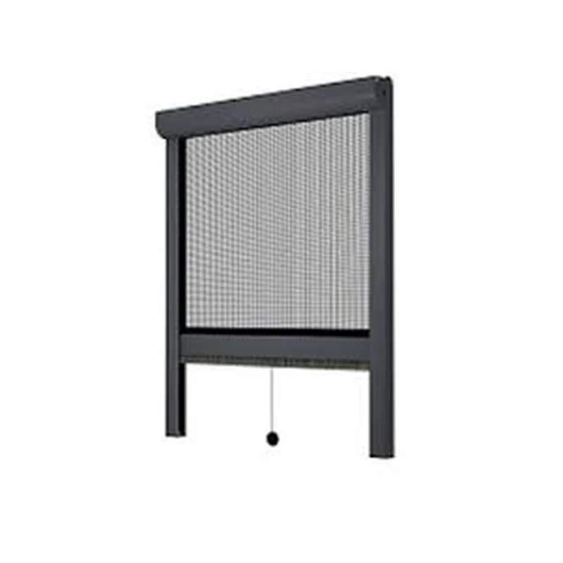 DIY anti mosquito roll up and down insect screen window