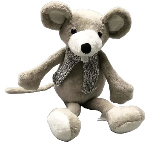 Plush Velvet Mouse Toys Mascot Baby Mouse Gift Customize Grey Hot Selling Cute Soft Cartoon Unisex Brown Micky Mouse 2022