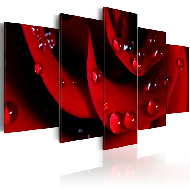 Flower Oil Painting Beautiful Scenery Abstract Art Canvas Poster Living Room Modern Animal Decoration Wall Decor