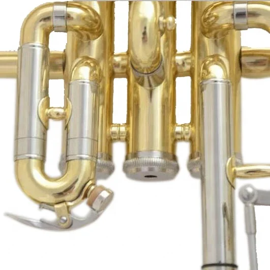  Принимаем Oem высококачественные дешевые трехпоршни Bb Gold Flugel Horn