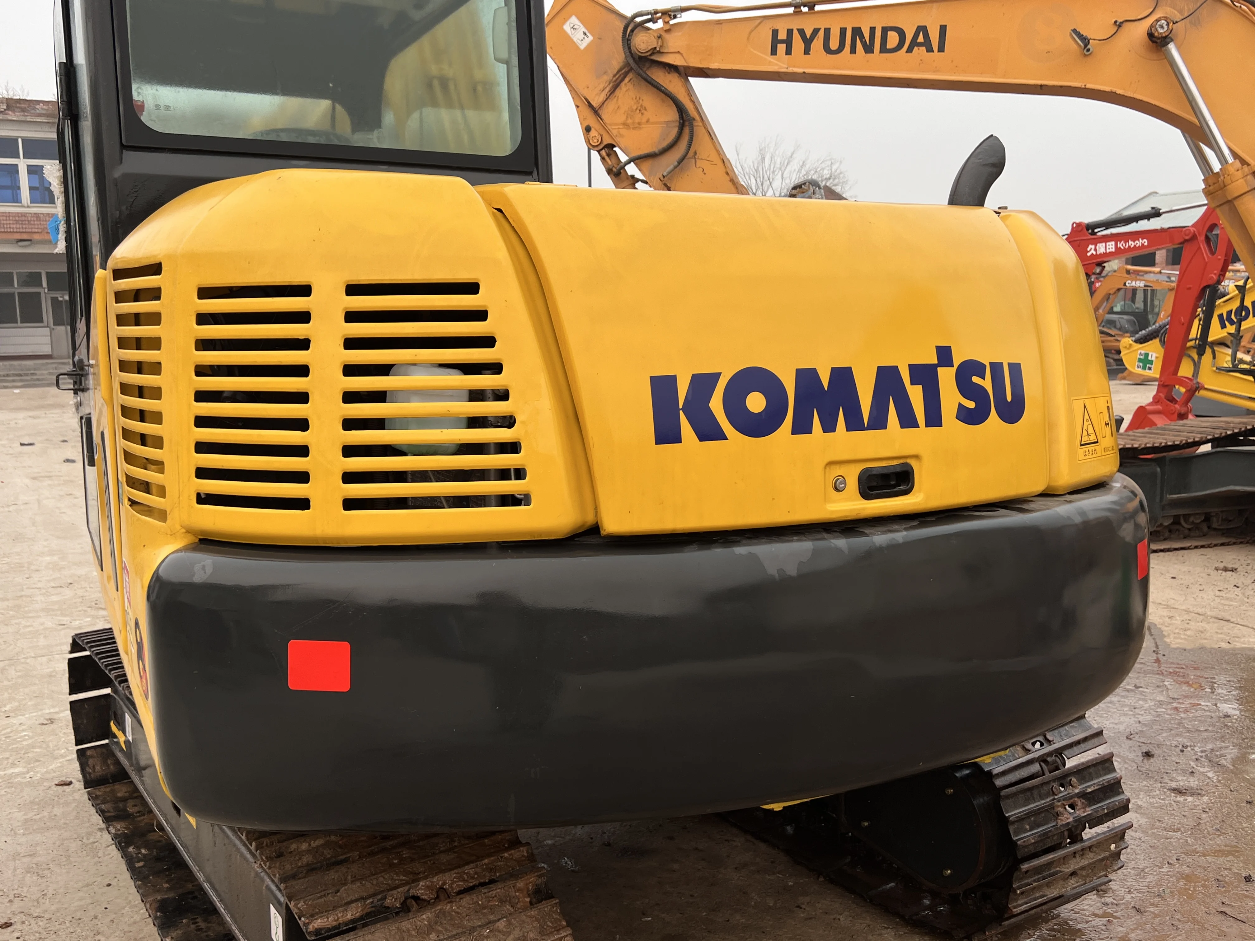 Мини-экскаватор Komatsu PC60 оригинальный японский Pc35mr-3 Pc40 Pc50 Pc55 pc56 мини-экскаватор