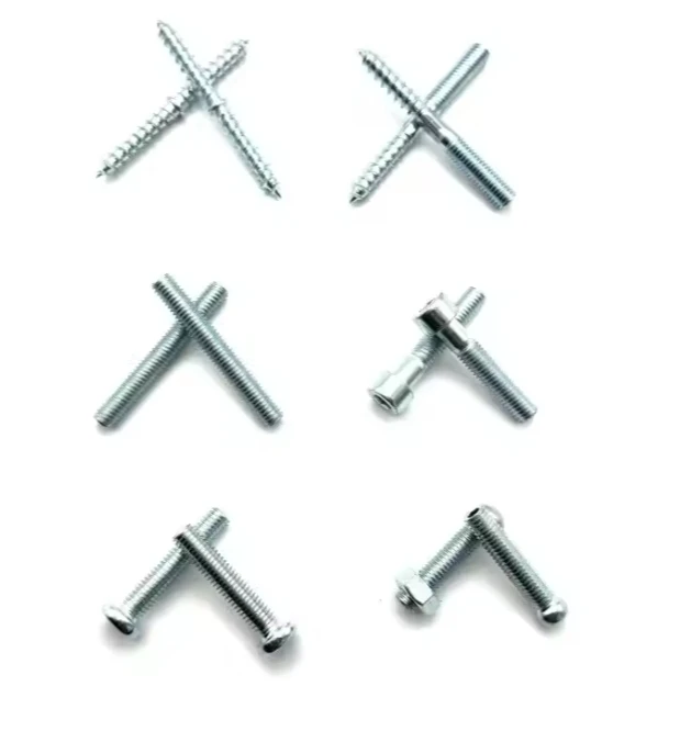Zinc Plated Screws Flat Head Hex Socket Full Thread or Half Thread Machine Screws Furniture Long Bolts Roofing Screws