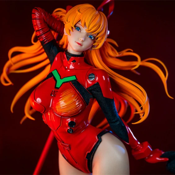 EVA GK Long Asuka Langley Soryu 1:4 экшн-фигурка для коллекции