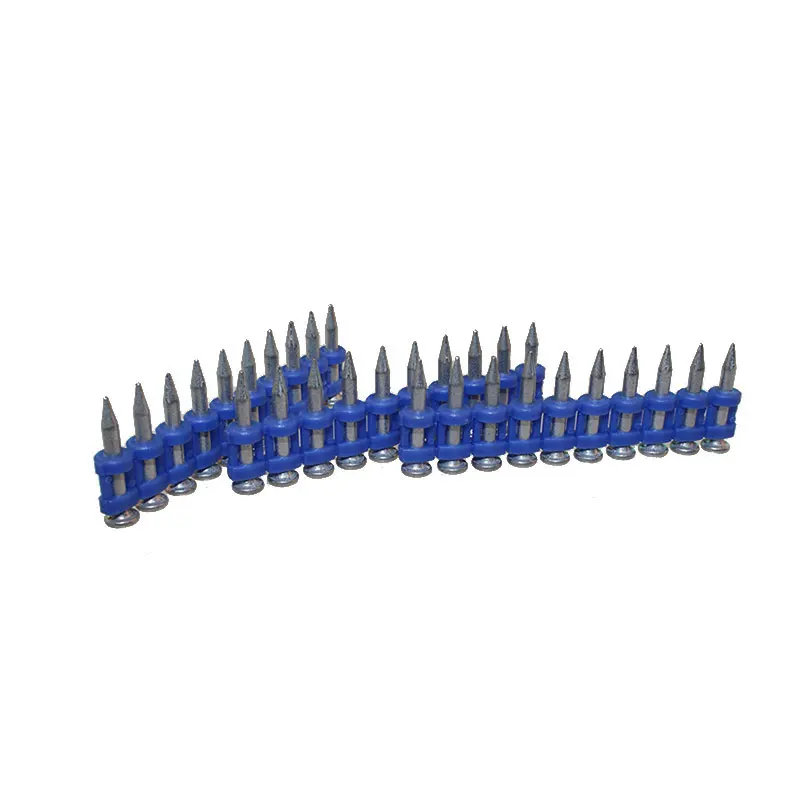 Concrete steel nails row fastener nails building construction powder actuated drive pin galvanized