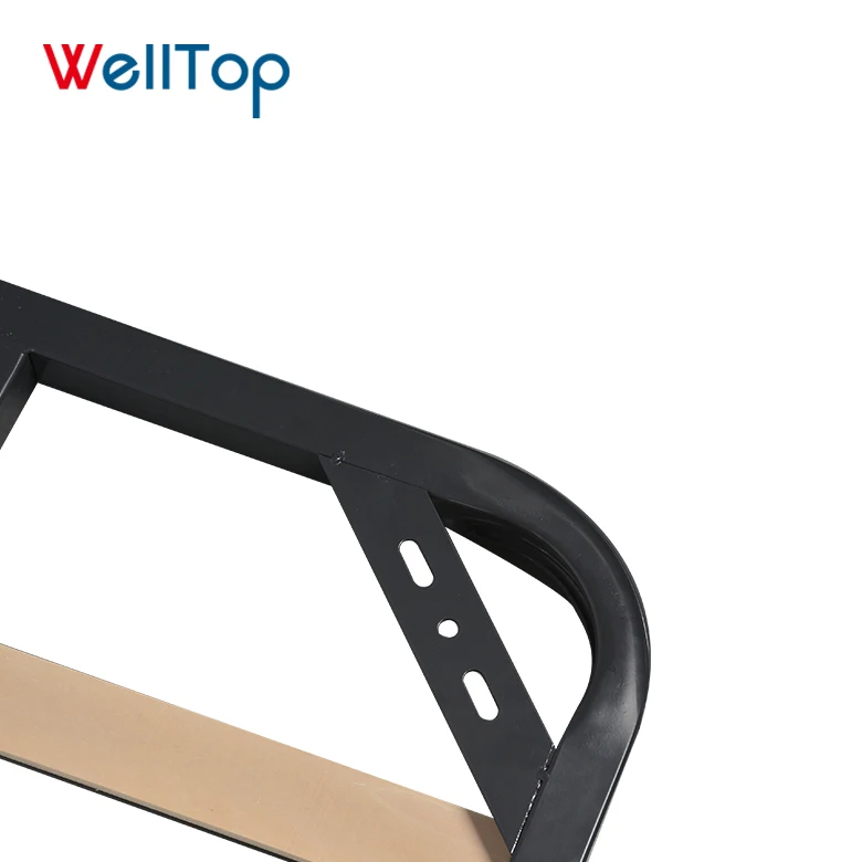 2020 Bedroom furniture wooden 4FT bed size W1210*L1860mm super metal single slatted bed frame wooden VT-14.091