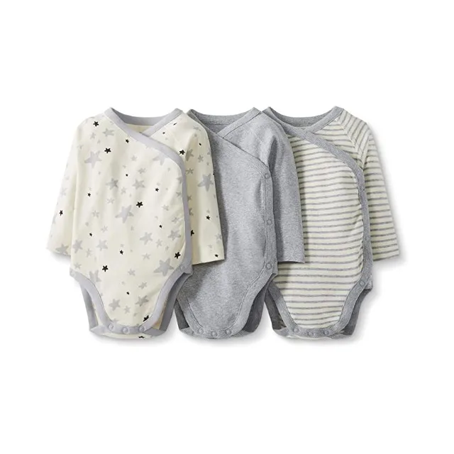 Extra Discount Custom Baby Footed Toddler Pajamas Romper Zip Front  Infant Baby Clothes Jumpsuit Romper