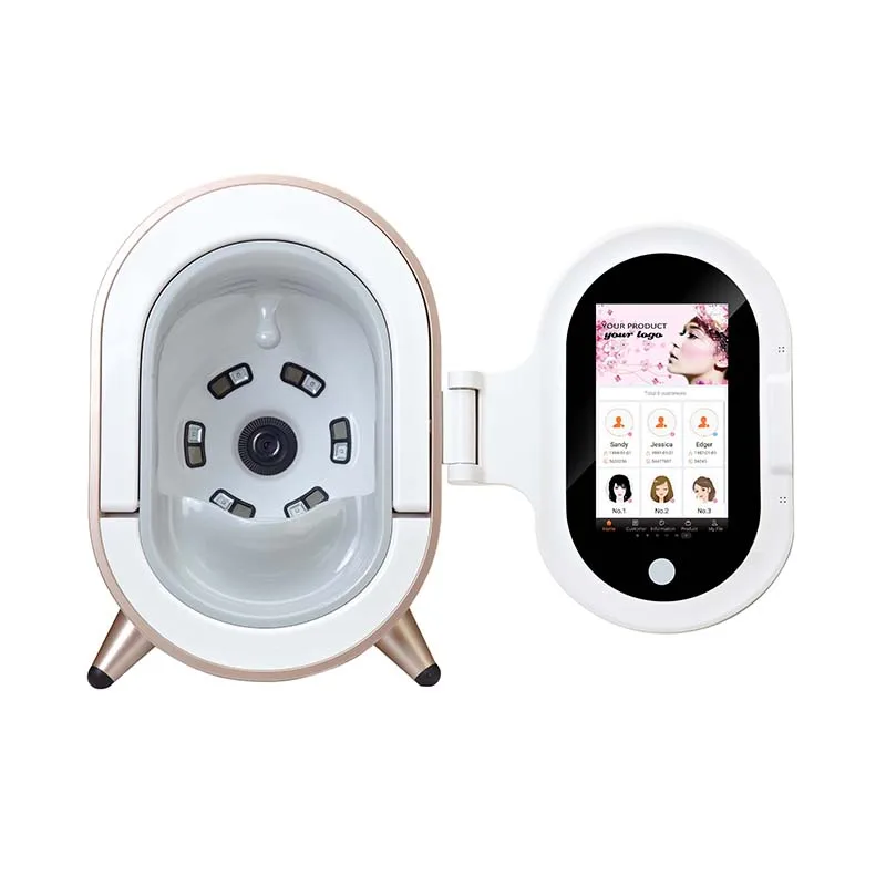 Beauty spa  face diagnostic skin testing machine facial skin analyzer software