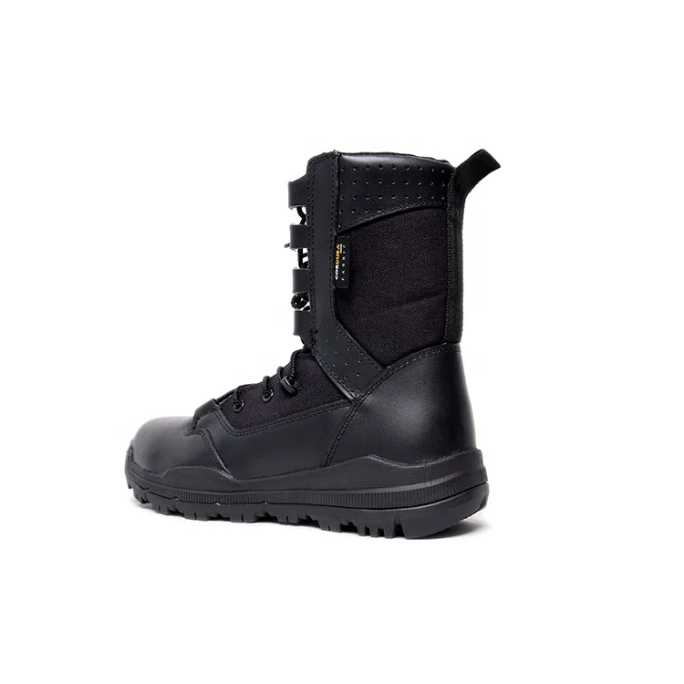 Заводская Продажа Мужские легкие черные 8 дюймовые армейские военные ботинки