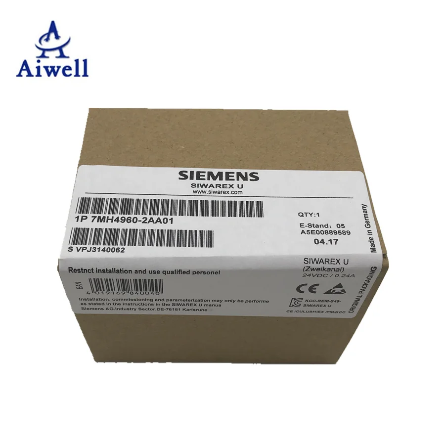 Калибровочный электронный датчик веса Siemens 7MH4960-2AA01 SIWAREX WP231 для грузовых ячеек с полным