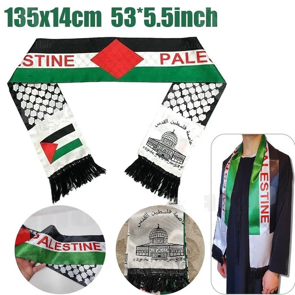 Палестинский этнический платок 14x135 см
