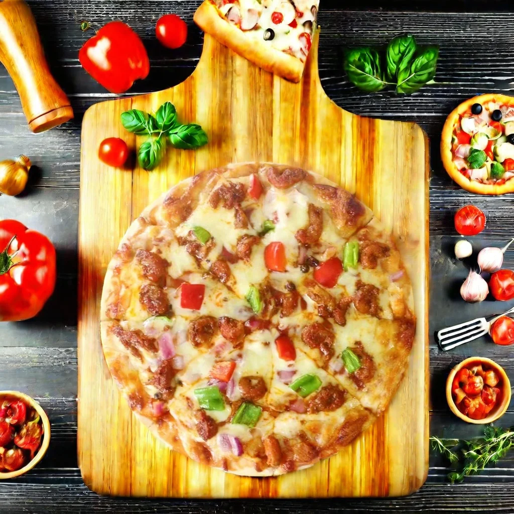 Cheese Supermarket Dessert Midnight snack 9-inch Spicy Crayfish frozen Pizza