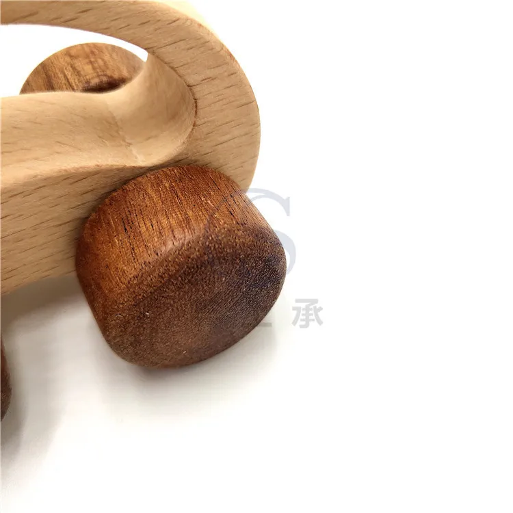 Z1165 European and American popular Creative wooden model car children family toys can be customized as birthday gifts for boys