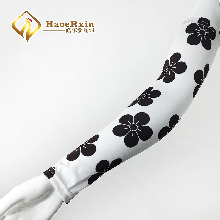 New arrival fashion comfortable outdoor custom compression running wholesale arm sleeves