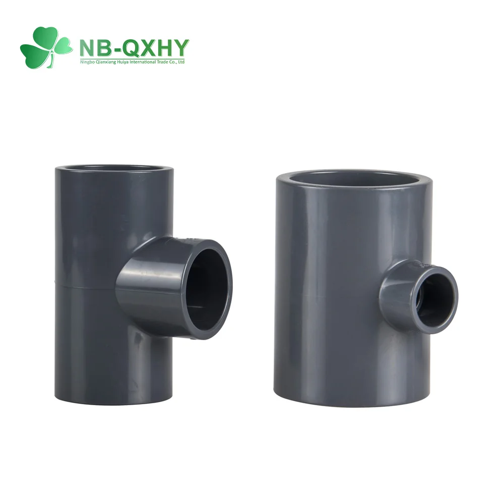 China Factory 1/2-4 Inch Plastic ASTM Sch80 Pn16 PVC UPVC CPVC Elbow Tee Pipe Fittings