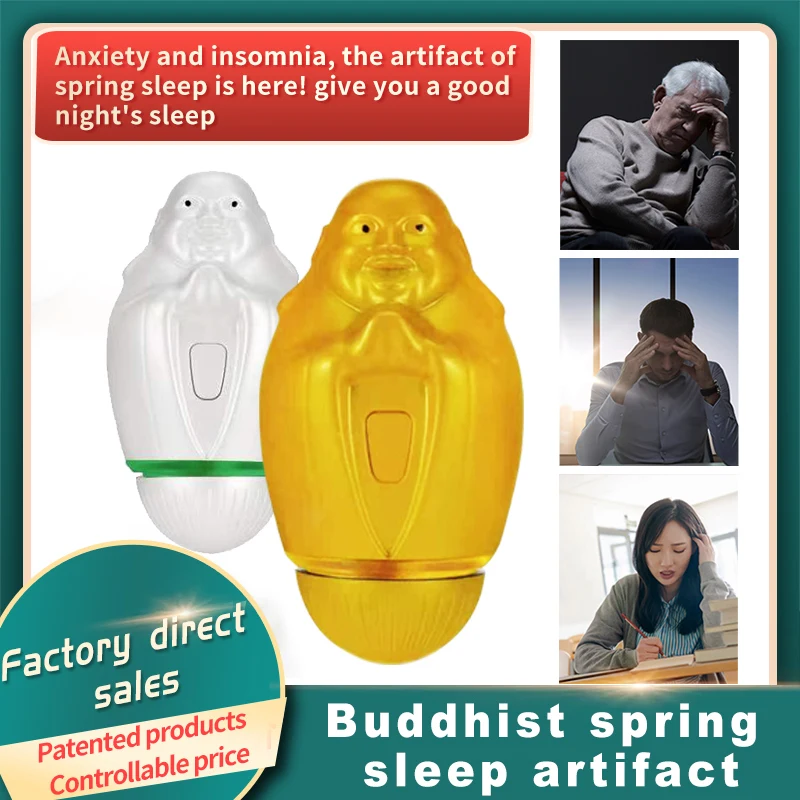 Latest Electric pulse massage Hand holding small sleep aid machine sleep helping device