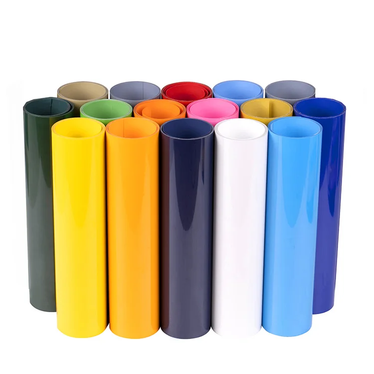 PU Matte Htv Factory Price Happy Christmas New Year Pvc Press Flex Rolls Cricut Heat Transfer Vinyl For Clothing