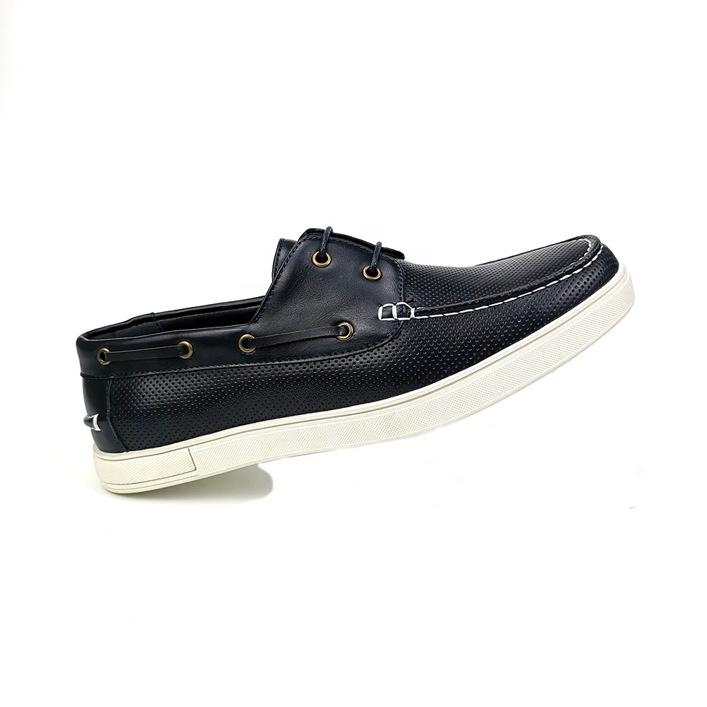Boat Shoes Leather for Mens Shoes Loafers Casual Driving Shoes Men