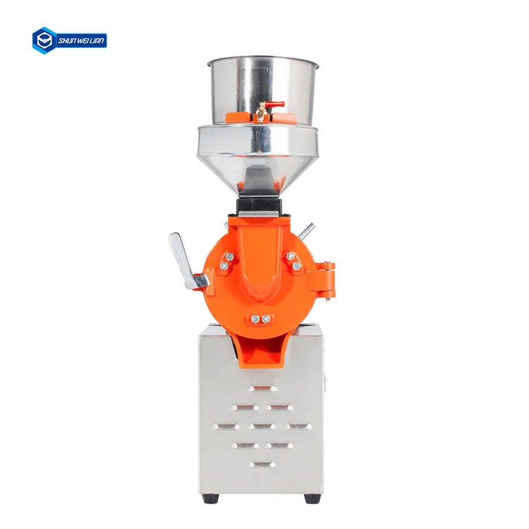 Hot New Design Electric Soybean Rice Corn Grain Grinding Commercial Soya Mill Grinding Machine