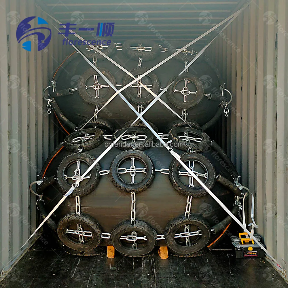 Yokohama hydro pneumatic rubber fender