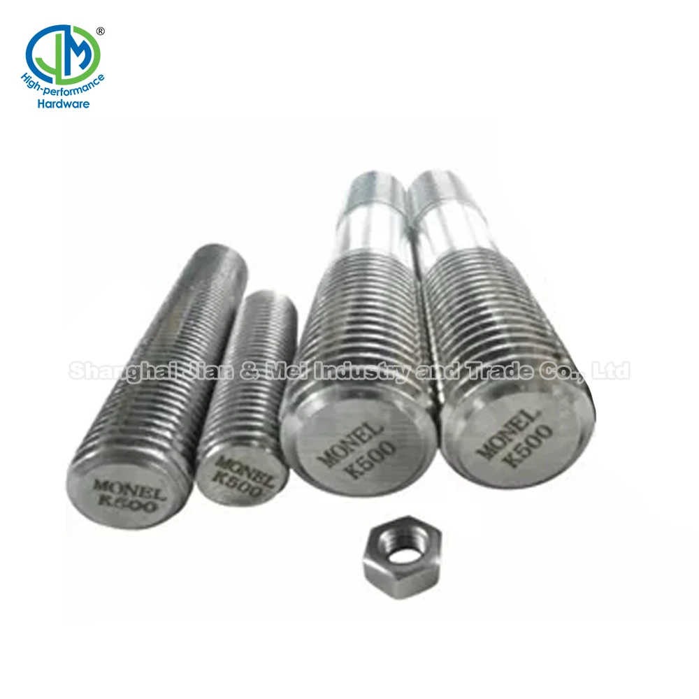 Special Alloy Monel K500 nickel-copper alloy fasteners bolts nuts washes screws