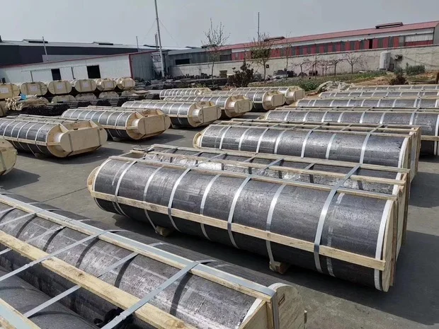 Electric Arc Furnace and Ladle Furnace Steel Iron Metal Melting Hot Sale Graphite Electrode Price Max Black Coke Block Power TPI