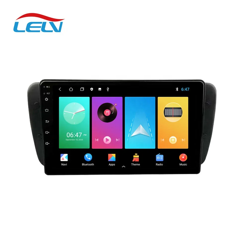 Android 4core quad octa Car DVD Radio for Seat Ibiza 6j 2009 2010 2012 2013 GPS Navigation 2 Din Audio 16GB 32GB 64GB GPS Video