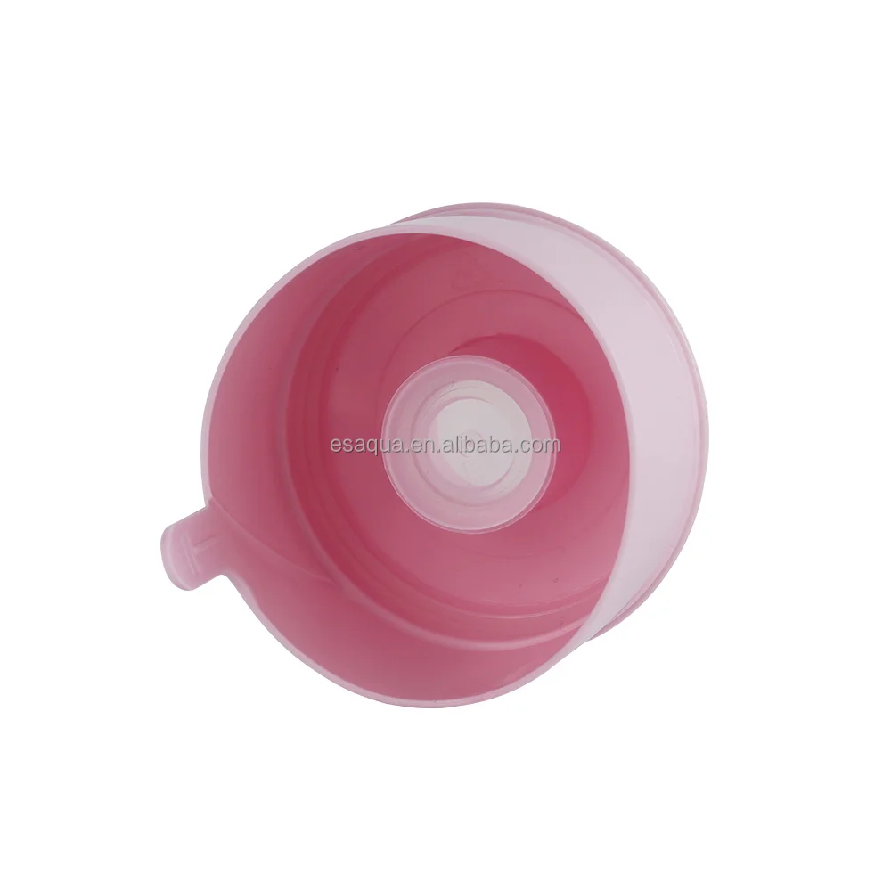 100% New Plastic PE Material Non Spill Non-Refillable Smart Lids 55mm Plastic Cap PE Caps For 5 Gallon Bottles