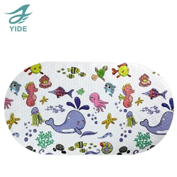 YIDE pvc anti slip bathroom bath tub mat non slip shower mat Tapis Fond De Baignaire Tapis De Douche mini tapete banho bebes