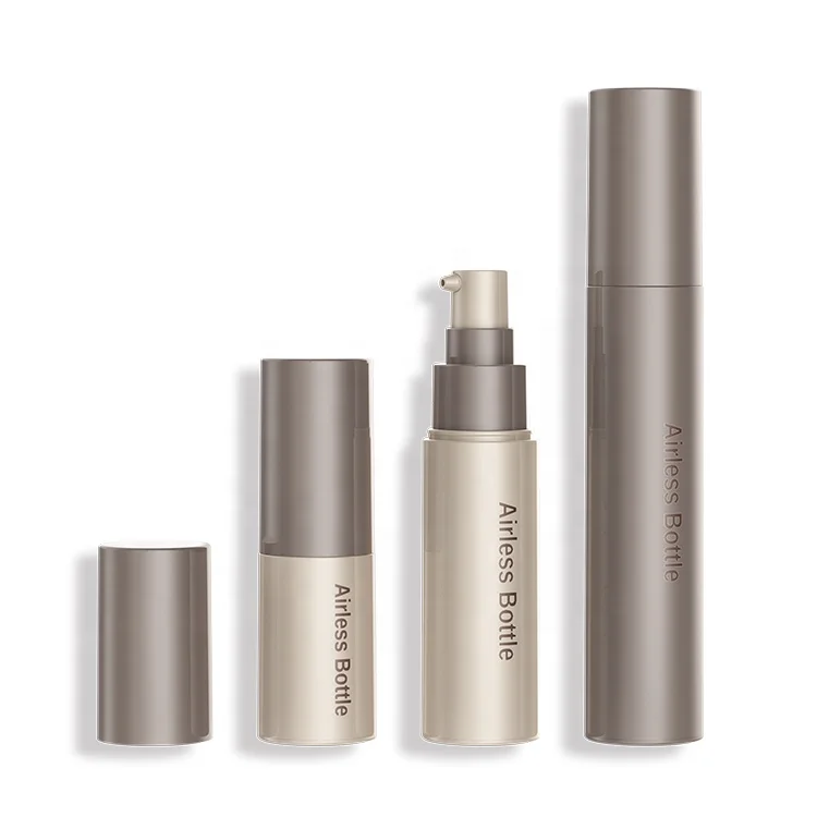 Luxury Eco PCR Cosmetic Packaging Plastic Recycled Spray Container Body Scrub Lotion Pump Empty Cream Bottle