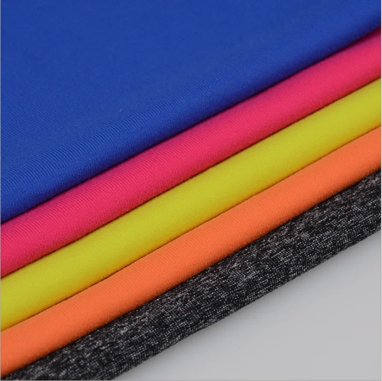 Wholesale supplex 88 nylon 12 spandex yoga legging fabric lycra spandex elastic fabric, licra Fabric for Leggins