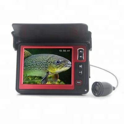 Factory Direct Sale Wholesale HR-3505DFL WaterProof 32G TF Card Video Underwater Camera Fish With 15M Cable