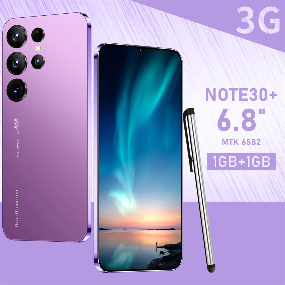 Оригинальный смартфон note30 полный экран 6 8 дюйма и аксессуары игровые мобильные телефоны rog phone сделано в Китае клюшки для гольфа