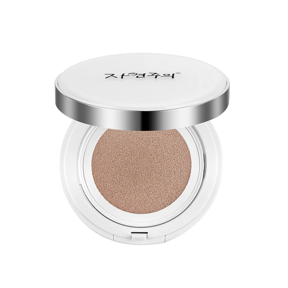 OEM Factory China Wholesale Korean Brands Cosmetics Natural Full Coverage BB/CC Air Cushion Compact Cream Makeup Foundation