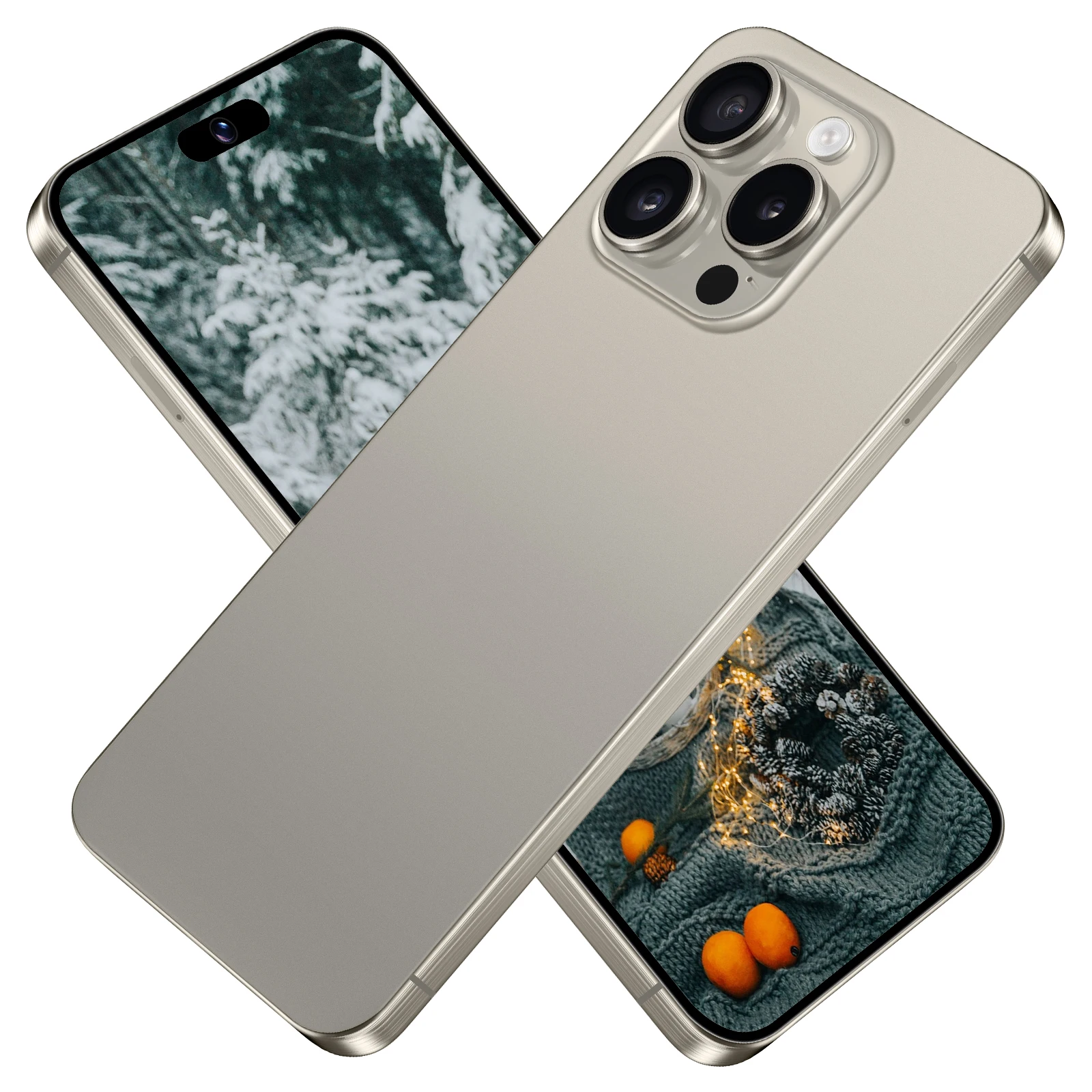 Newest Version 15 Pro Max 7.3 Inch Smartphone Unlocked Dual Sim Card 64MP 16GB+1TB Storage LTE/CDMA Smart Cheap 15 Pro Max Clone